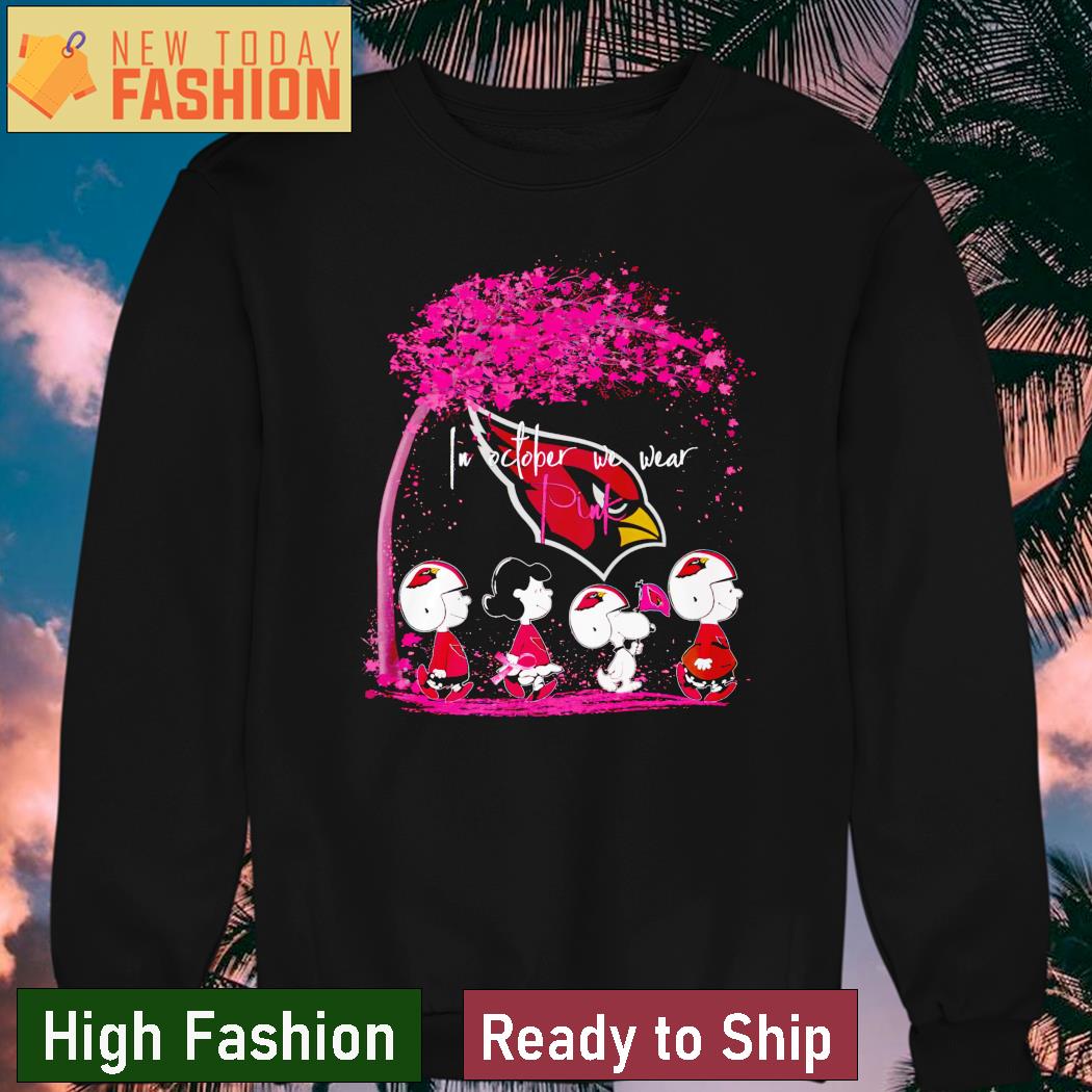 Arizona Cardinals In October We Wear Pink 2023 Shirt, hoodie, sweater, long  sleeve and tank top