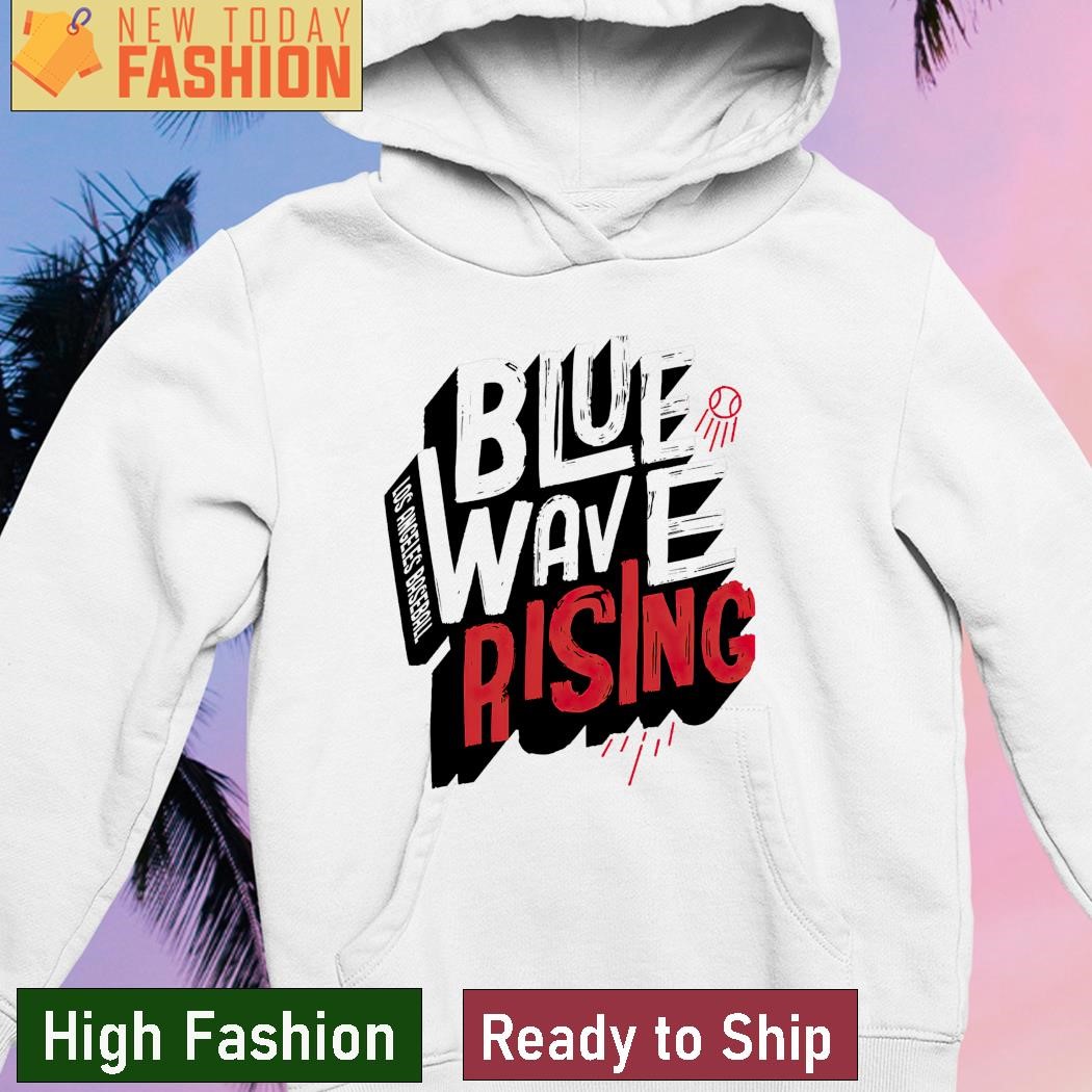 Los Angeles Baseball Dodgers Blue Wave Rising T-shirt,Sweater, Hoodie, And  Long Sleeved, Ladies, Tank Top