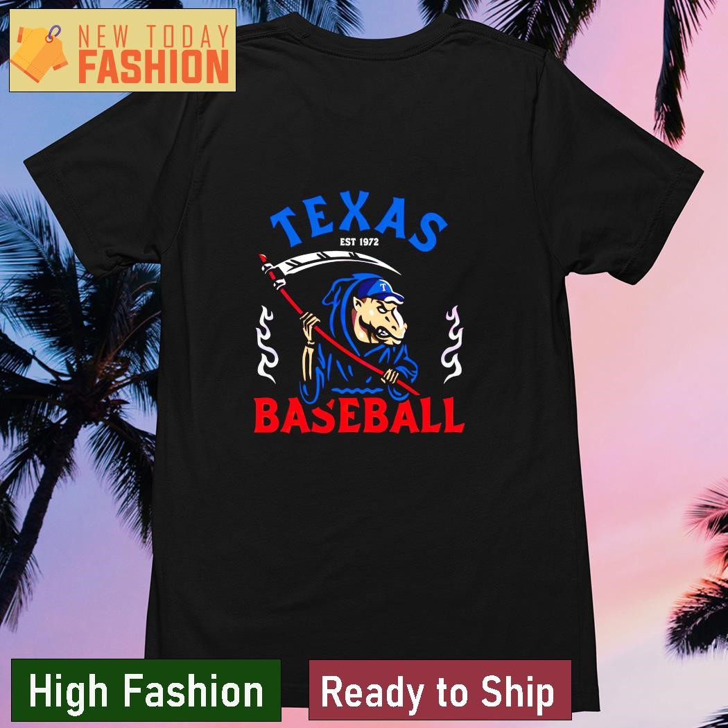 Texas Rangers Reaper Baseball Shirts Mlb Texas Rangers Games T Shirt,  hoodie, sweater, long sleeve and tank top