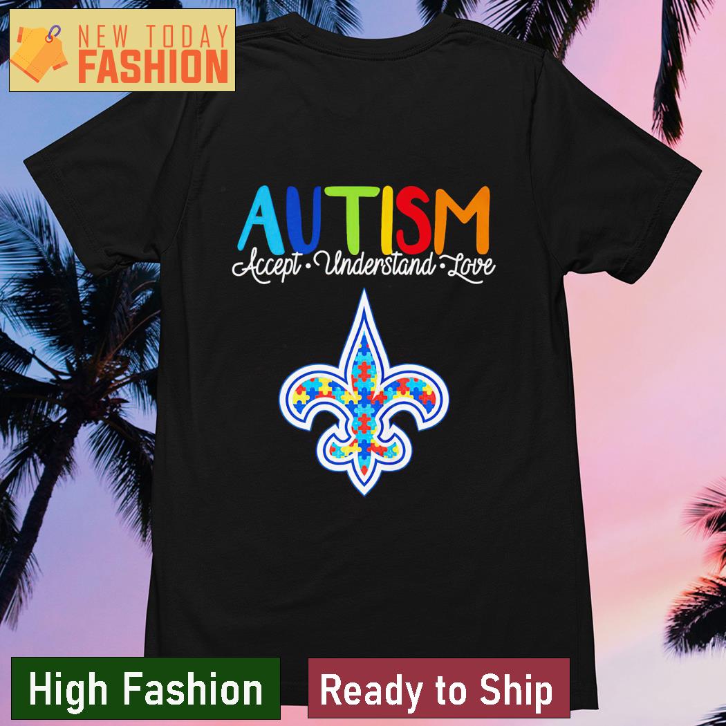 New Orleans Saints NFL Special Autism Awareness Design Hoodie T