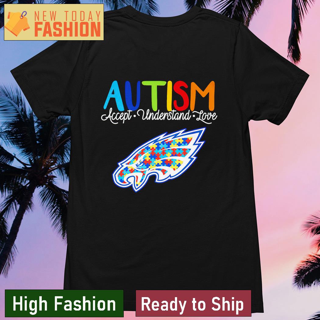 Fight Like A Philadelphia Eagles Autism Support Funny Hawaiian Shirt -  Limotees