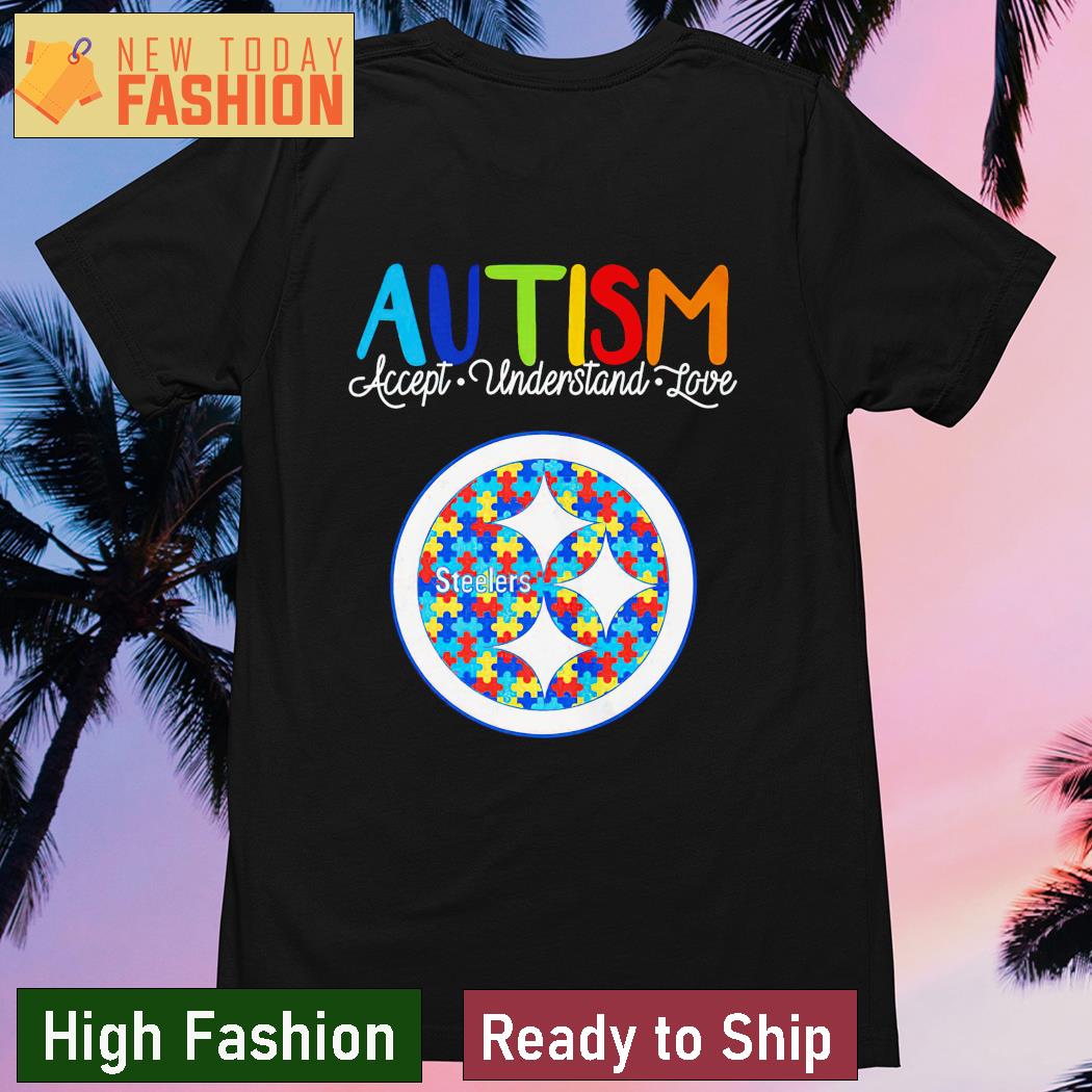 Pittsburgh Steelers NFL Special Autism Awareness Design Hoodie T